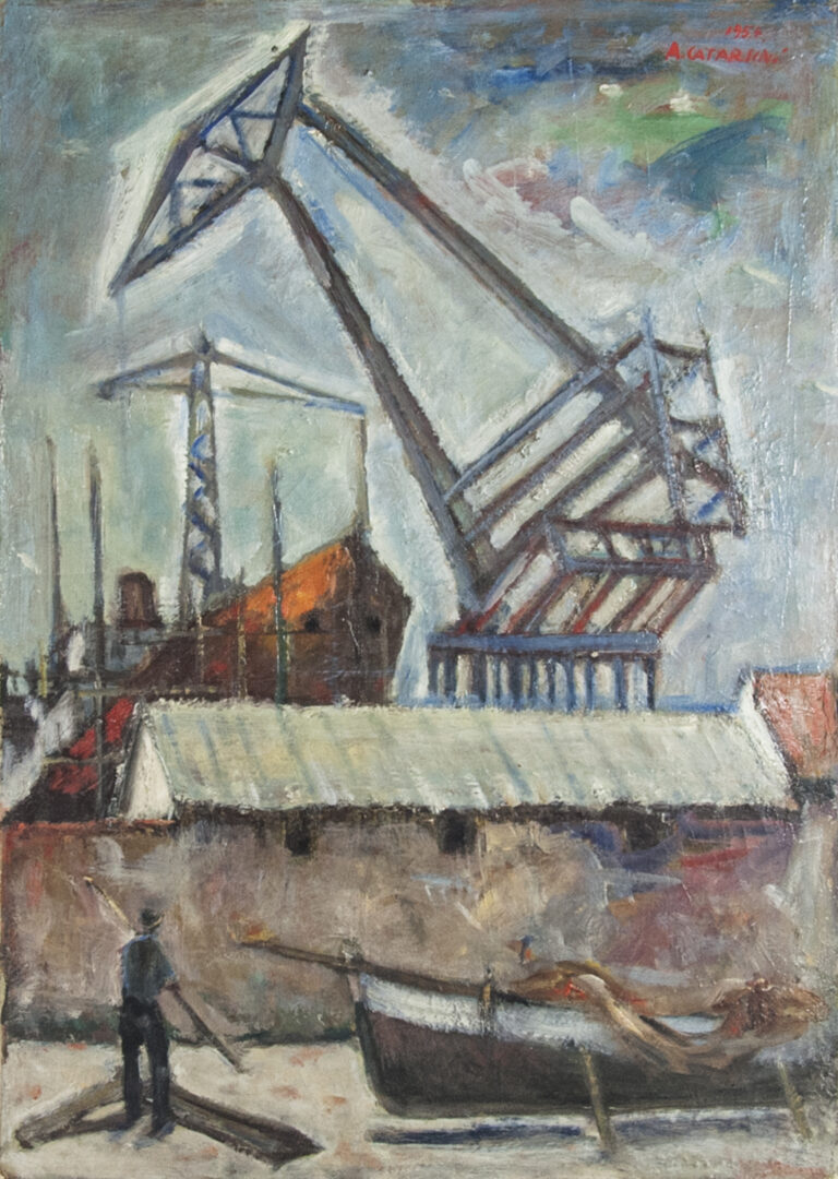 Alfredo Catarsini, Cantiere navale 1954
